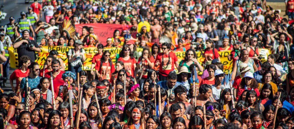 Marcha das Mulheres Indígenas_Matheus Alves