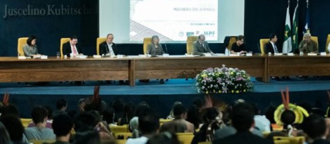 Evento debateu ameaças aos direitos indígenas no Judiciário. Foto: MNI